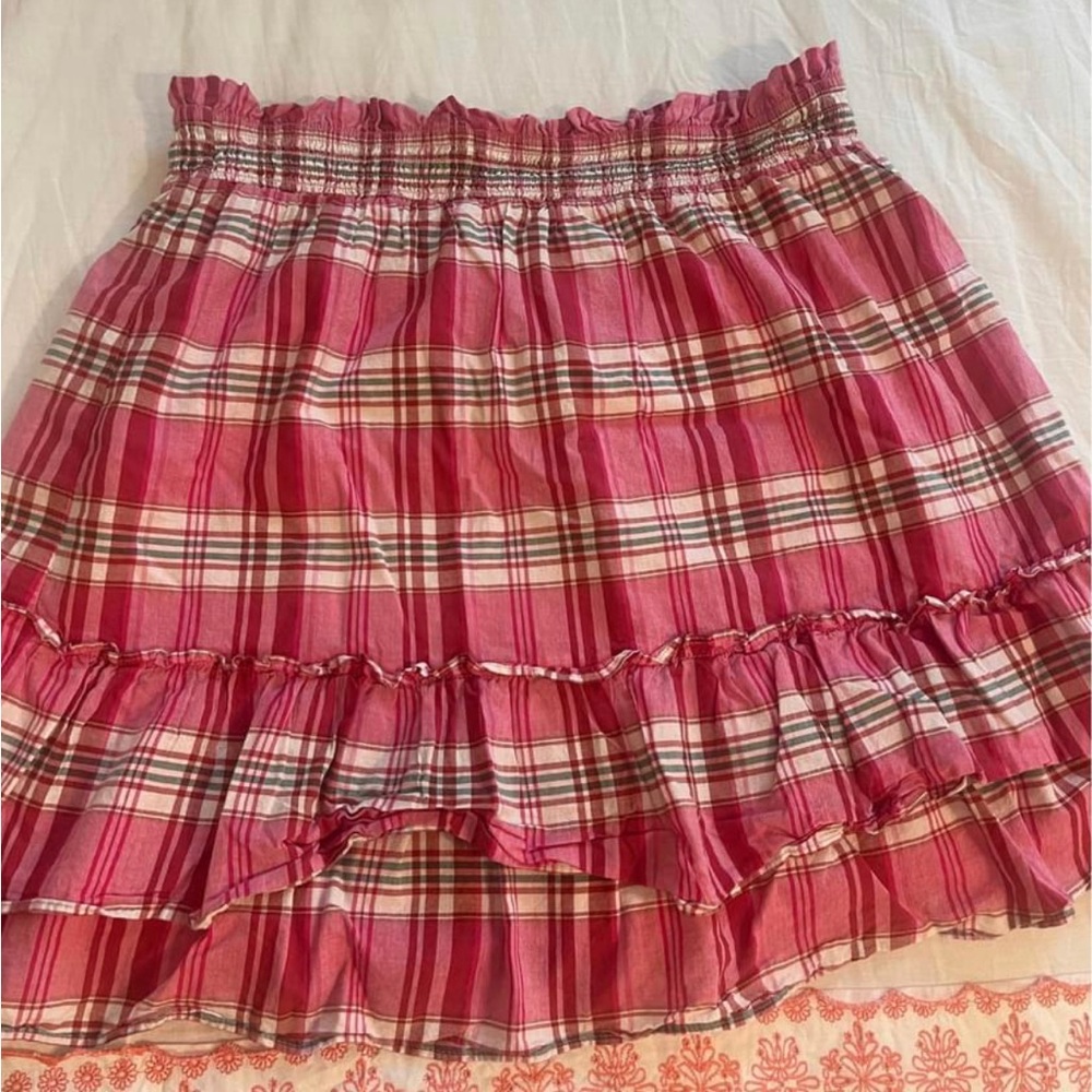 J Crew Plaid Skirt
